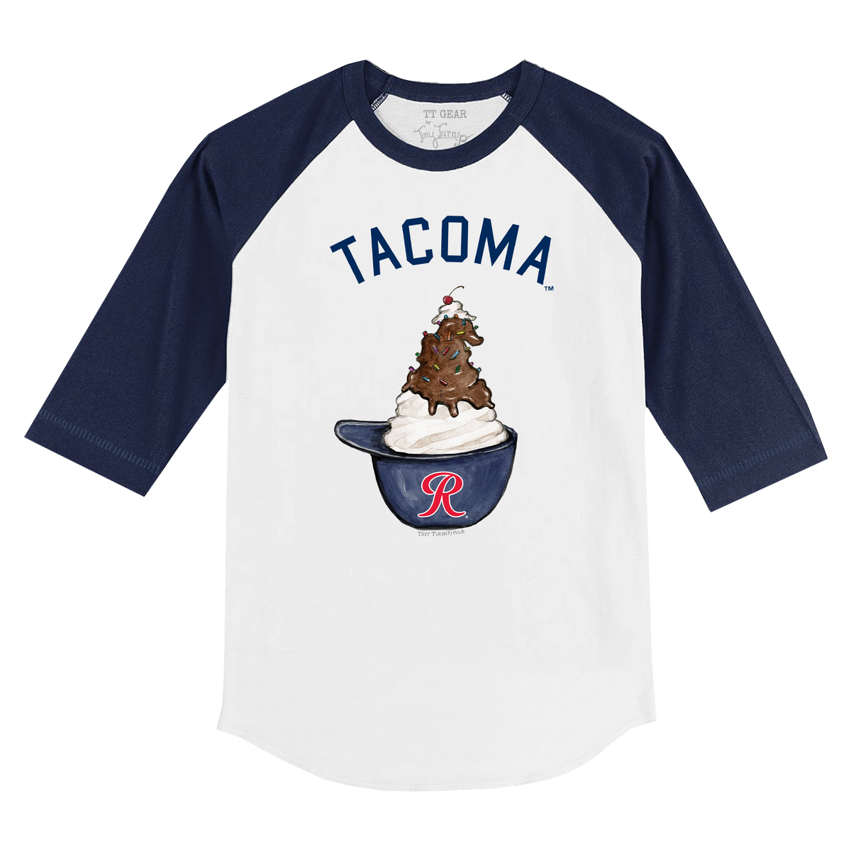 Tacoma Rainiers Toddler Sundae Raglan Tee
