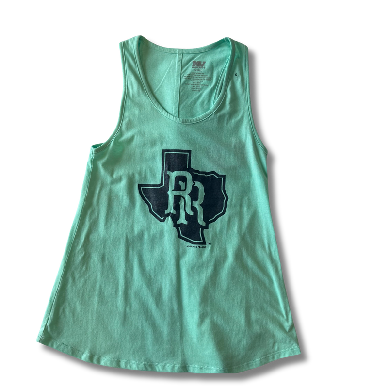 Round Rock Express MV Sport Women's Oasis RR State Paris Flowy Tank