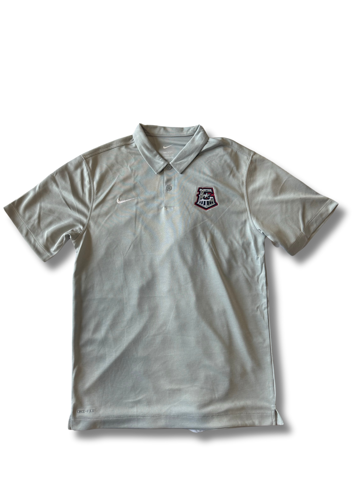 Round Rock Express Nike Flat Silver Heather Polo