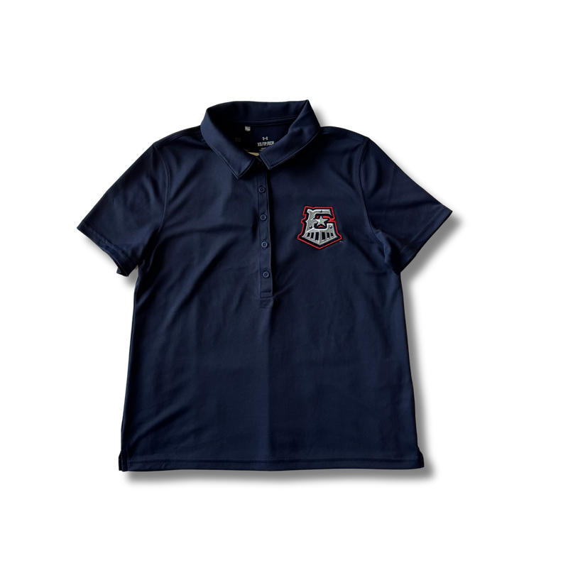 Round Rock Express Under Armour Women's Navy Pique Polo