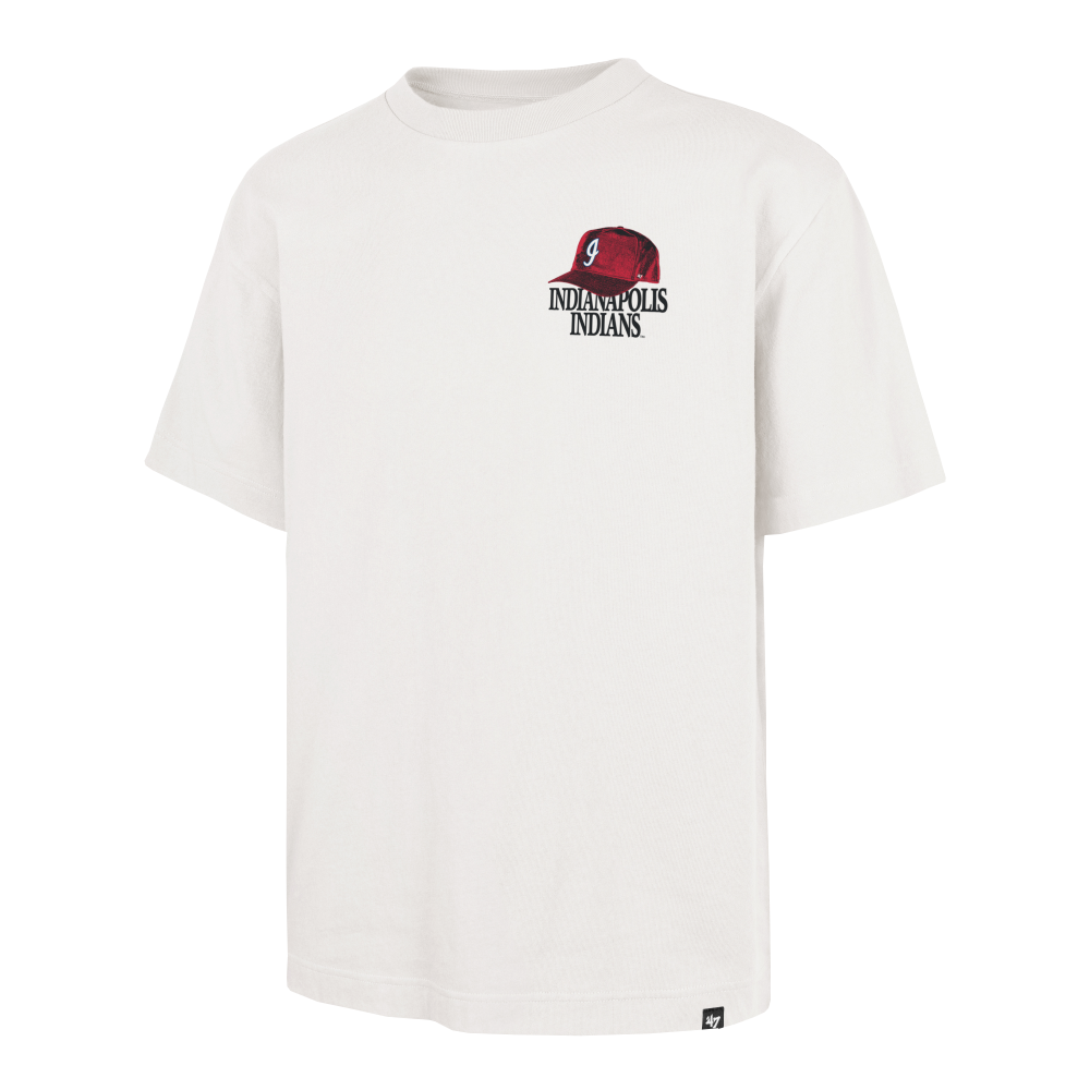 Indianapolis Indians '47 Adult Sand 1970's Paper Foundation Tee