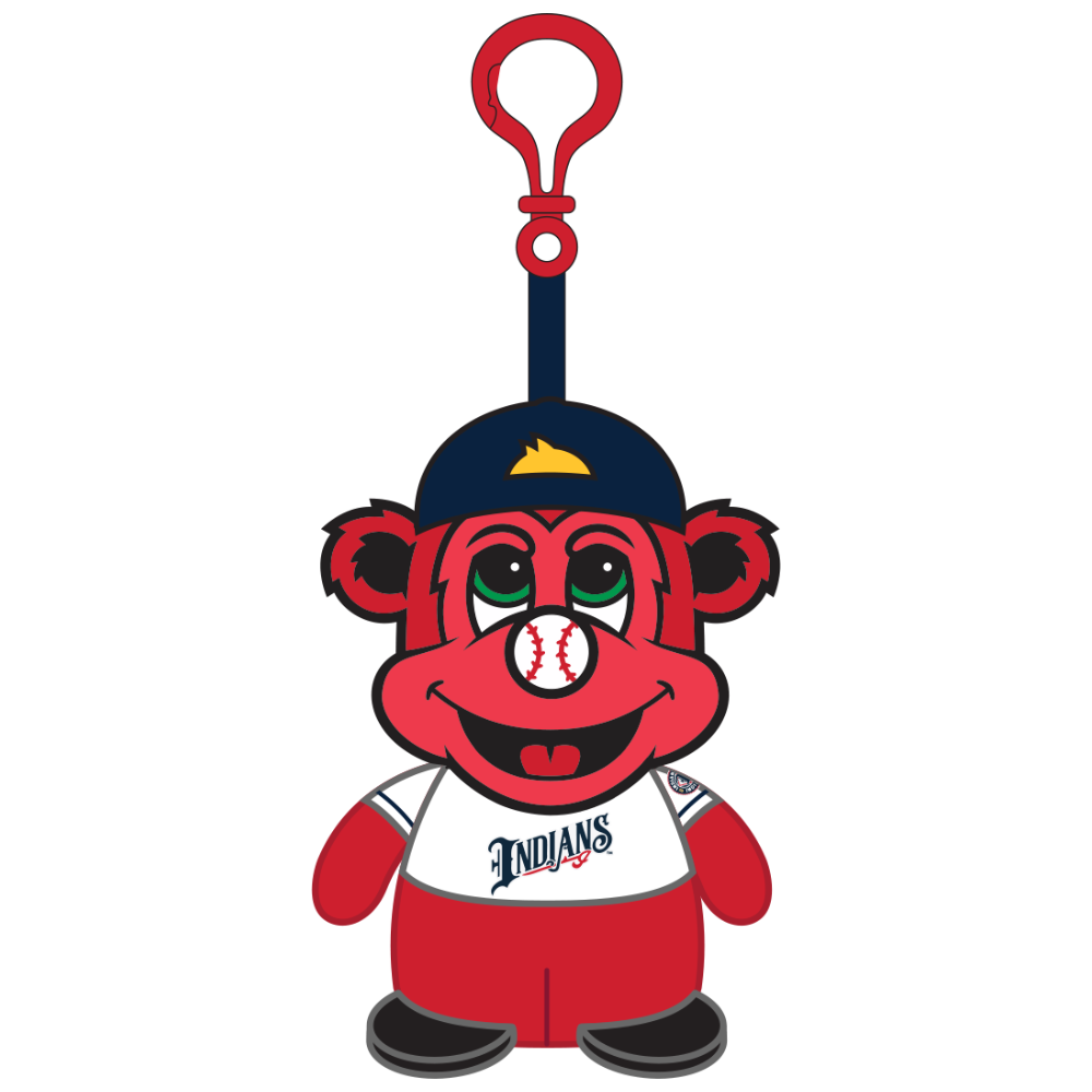 Indianapolis Indians FOCO 4" Plush Rowdie Teamie Beanie Keyring