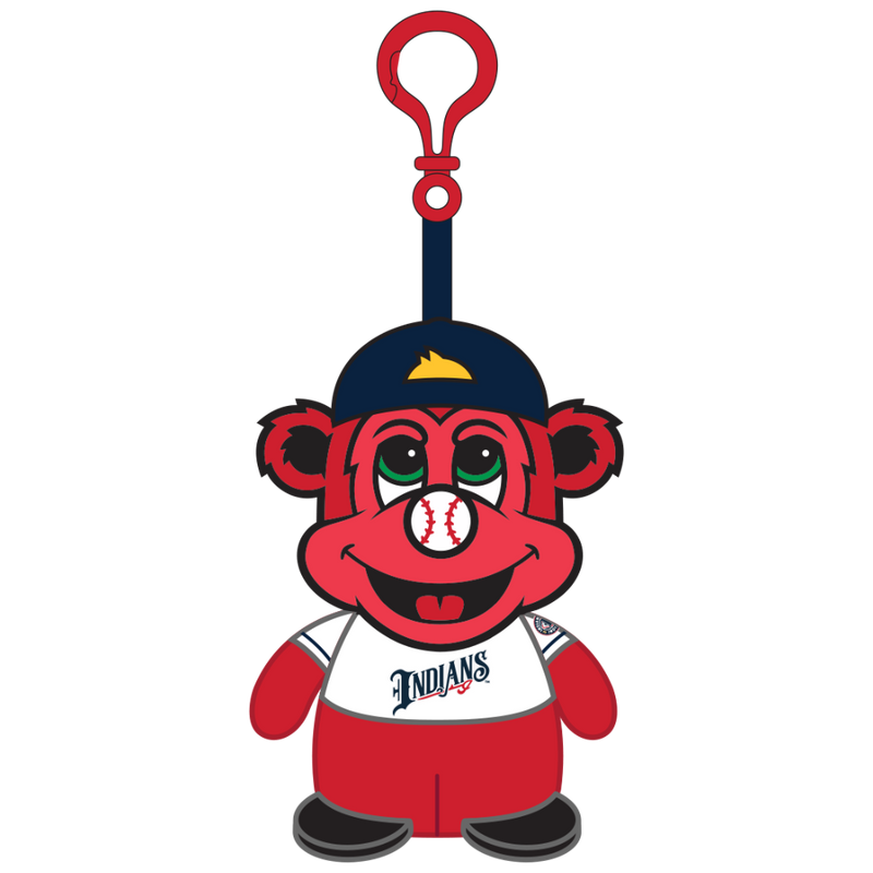 Indianapolis Indians FOCO 4" Plush Rowdie Teamie Beanie Keyring