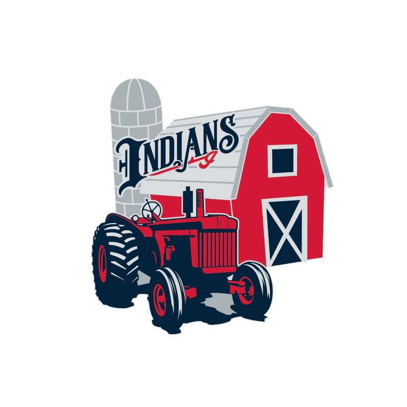 Indianapolis Indians WinCraft Tractor & Barn Themed Lapel Pin