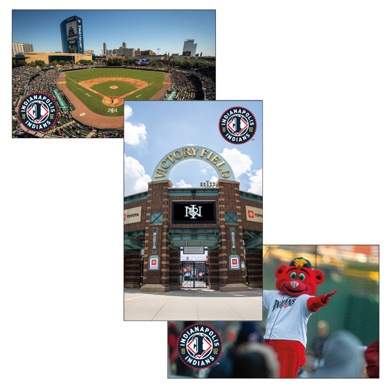 Indianapolis Indians 5"x7" Postcard
