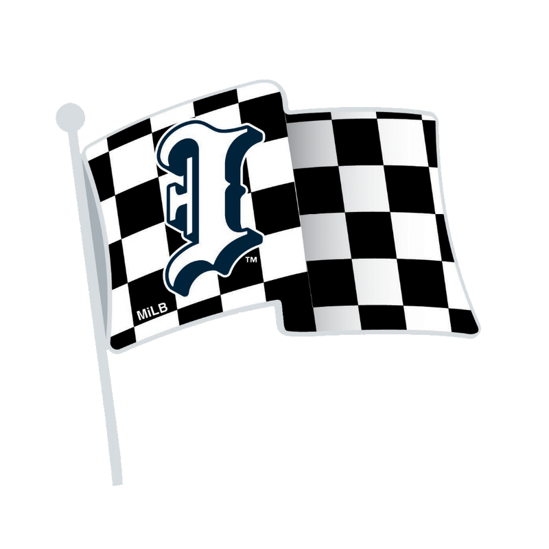 Indianapolis Indians WinCraft Checkered Flag Lapel Pin