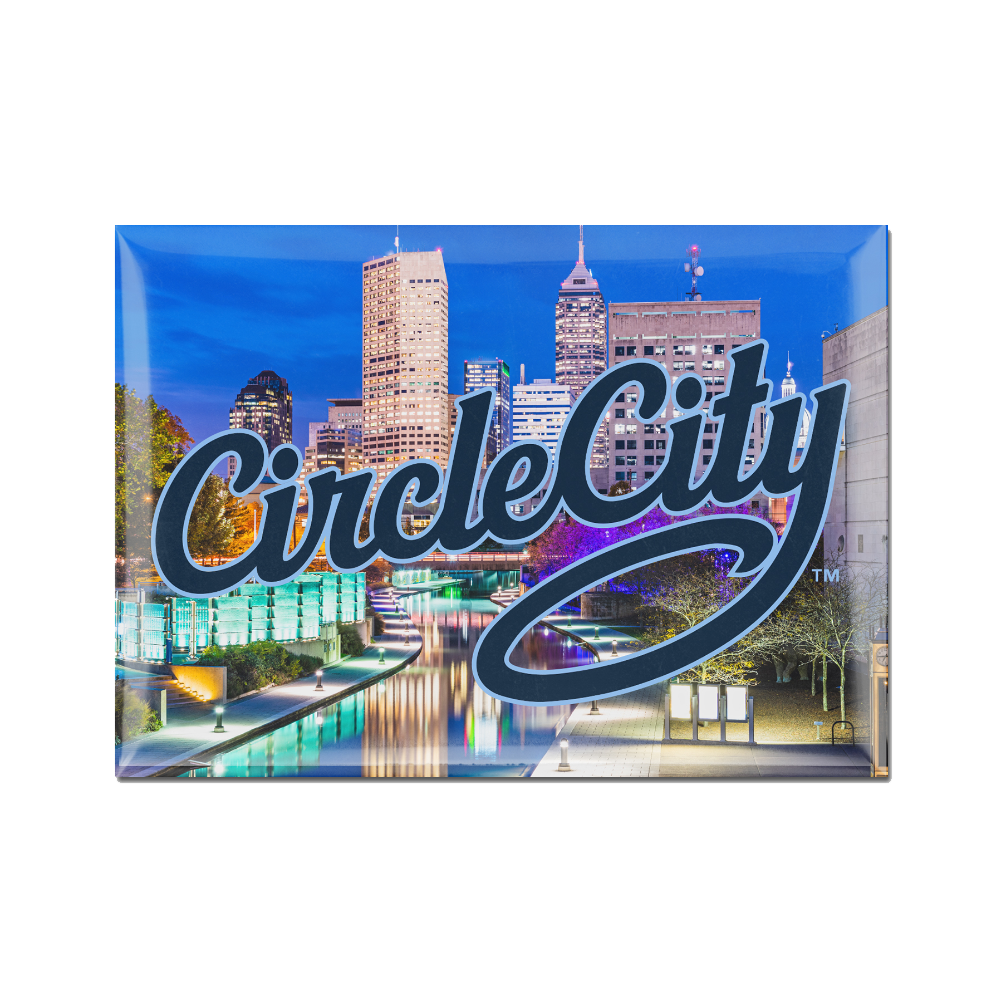 Indianapolis Indians WinCraft Circle City Skyline Magnet