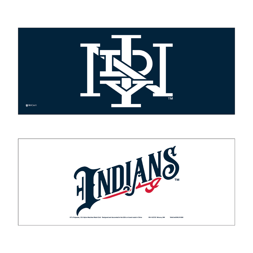 Indianapolis Indians WinCraft 12"x30" Double Sided Cooling Towels