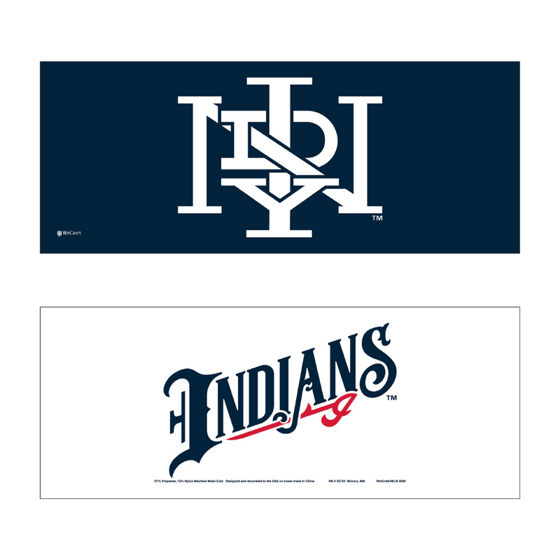 Indianapolis Indians WinCraft 12"x30" Double Sided Cooling Towels