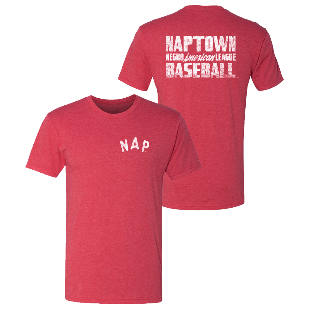 Indianapolis Indians Adult Red NAPTOWN Vintage Tee