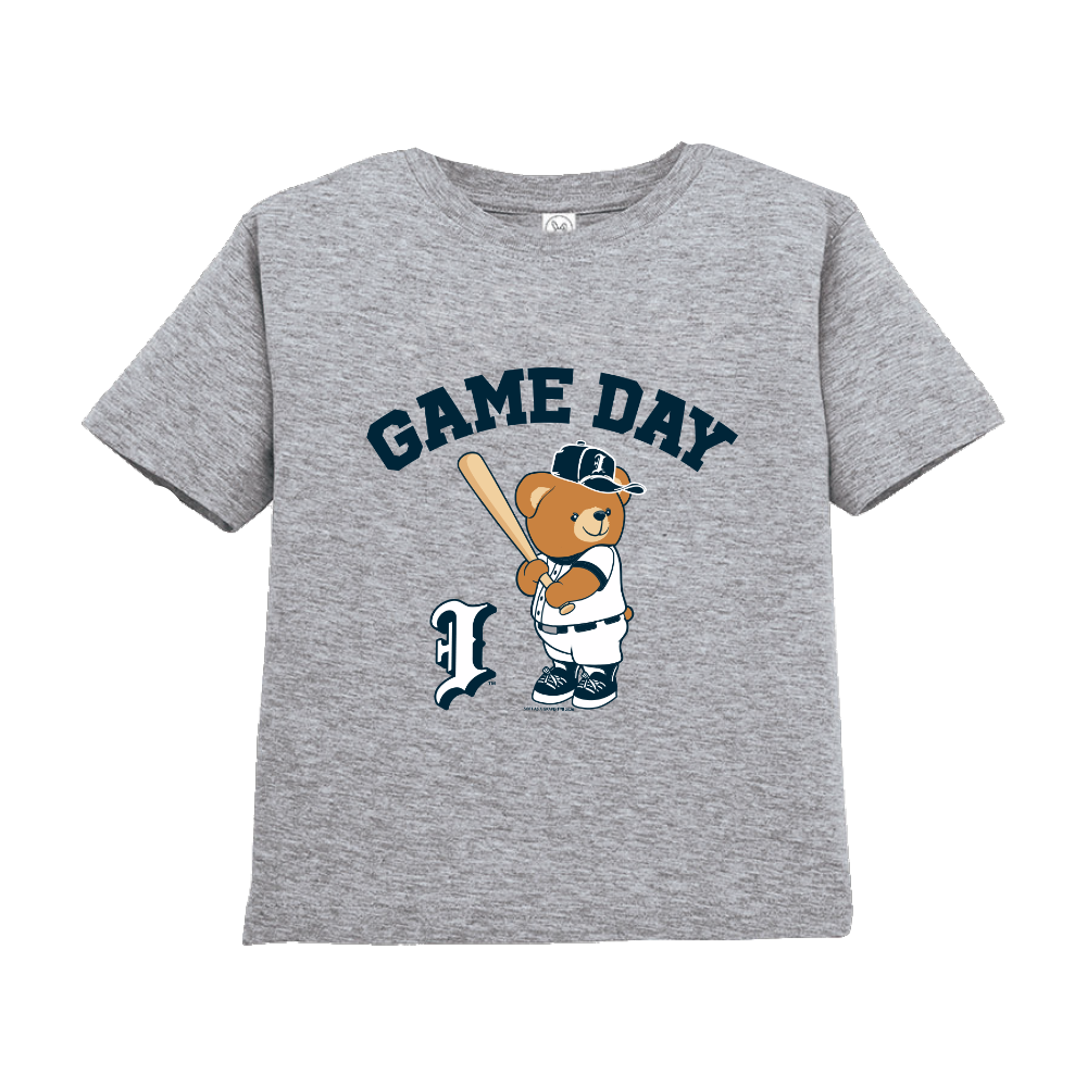 Indianapolis Indians Infant Grey Teddy Bear Jersey Tee