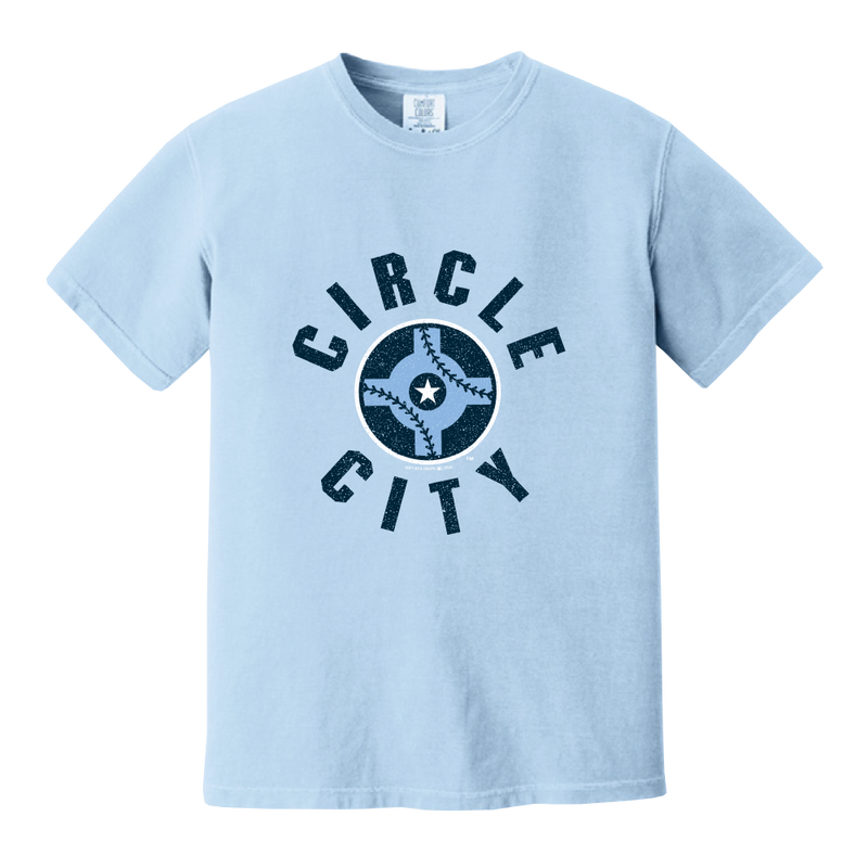 Indianapolis Indians Women's Circle City Pigment Dye Tee