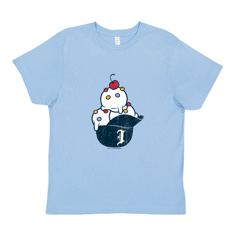 Indianapolis Indians Youth Ice Cream Helmet Tee