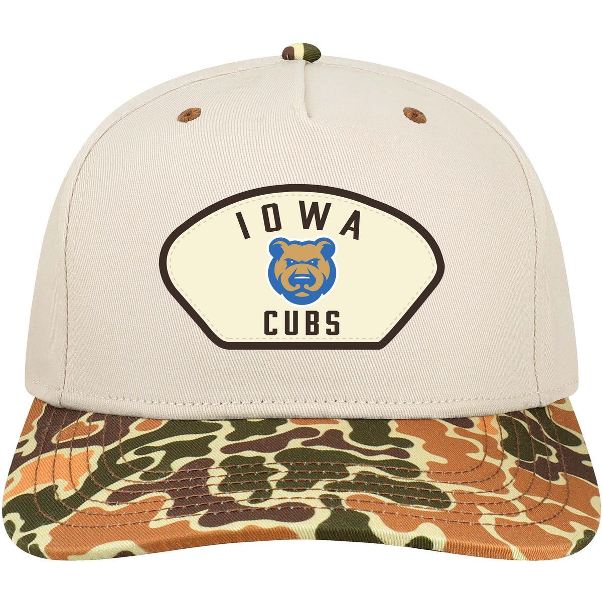 Iowa Cubs Heritage twill Duck Camo Cap