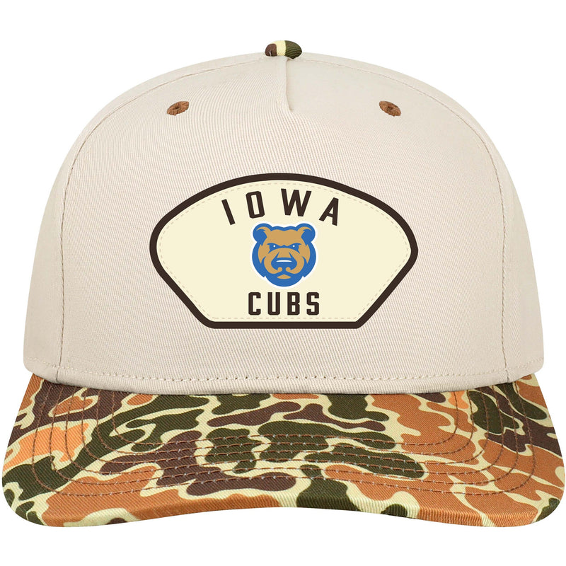 Iowa Cubs Heritage twill Duck Camo Cap