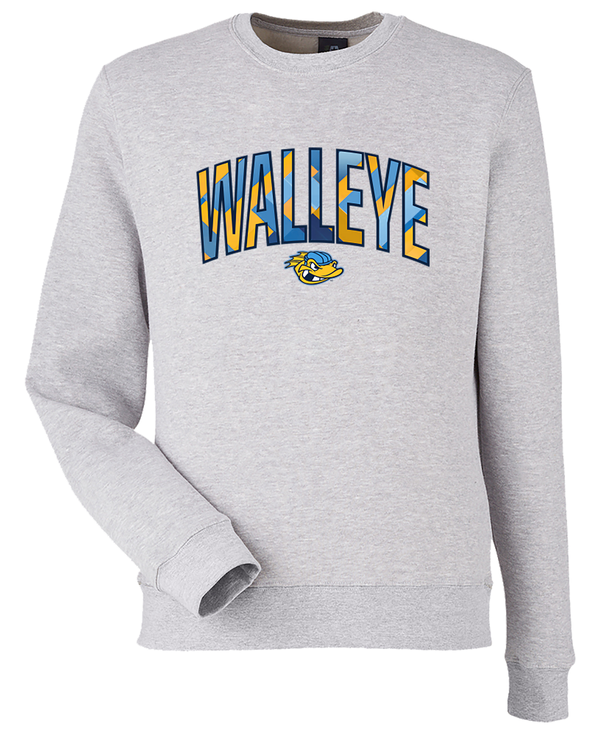 Toledo Walleye Twill Oxford BTB  Crewneck