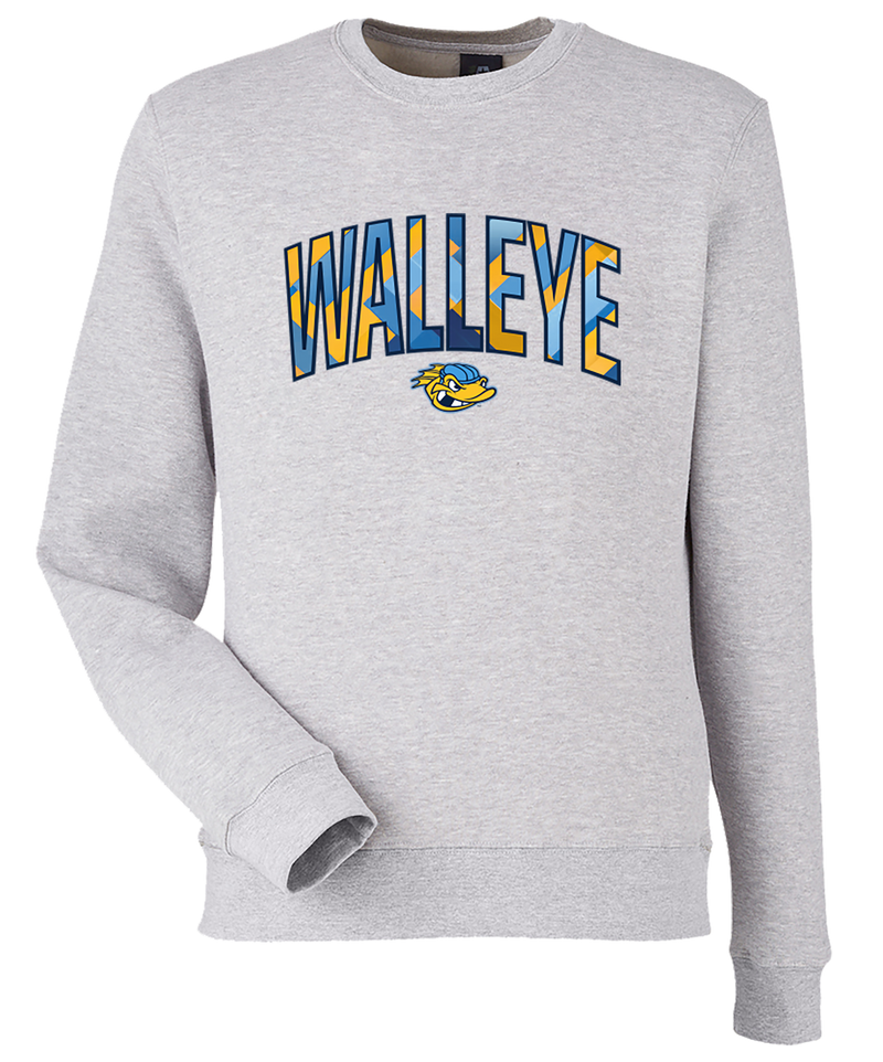 Toledo Walleye Twill Oxford BTB  Crewneck