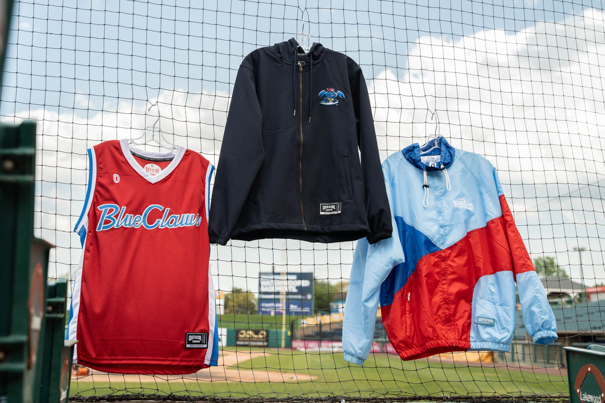 Jersey Shore BlueClaws Official League JSBC Coaches Jacket