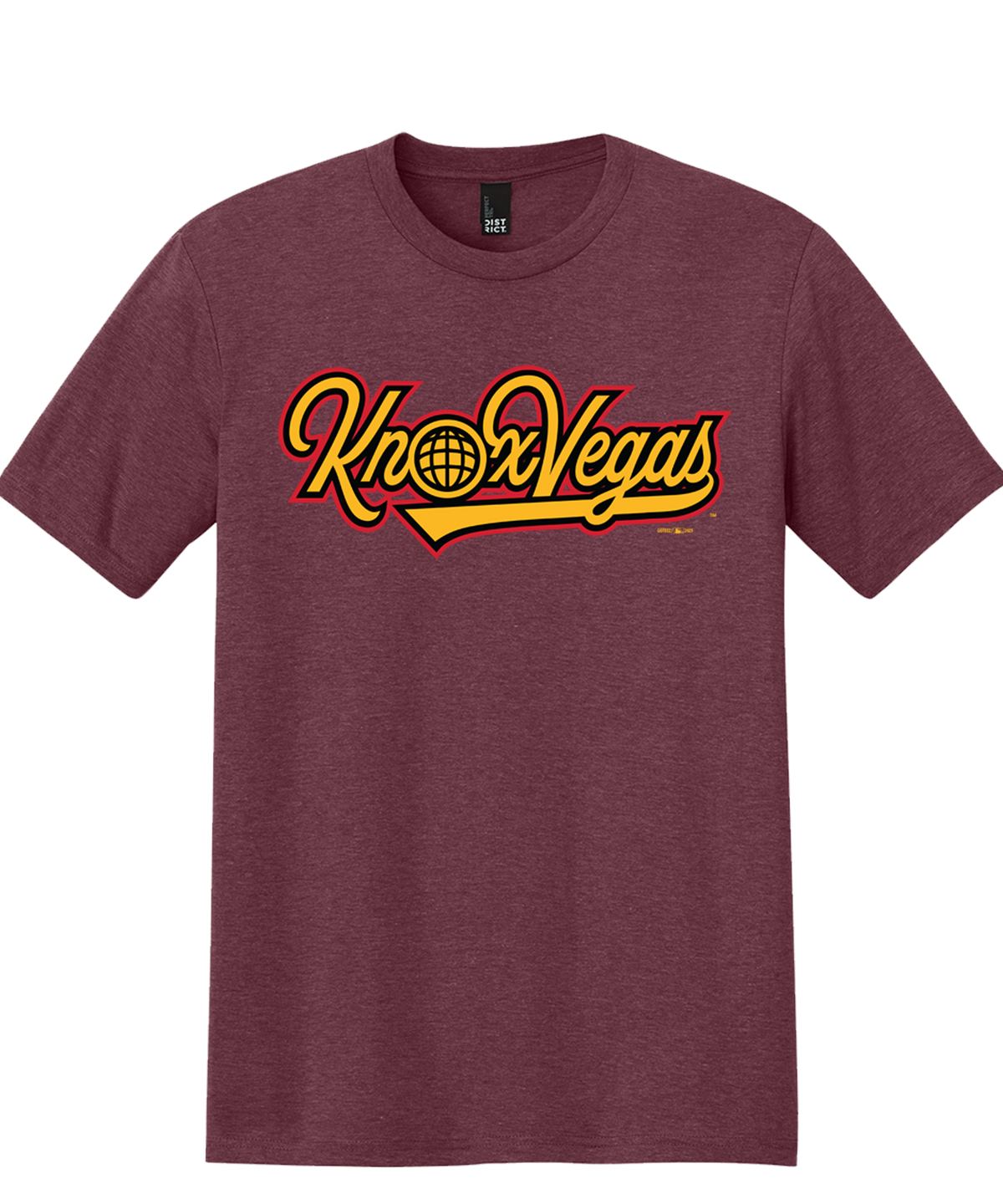 Knox Vegas Script Tee