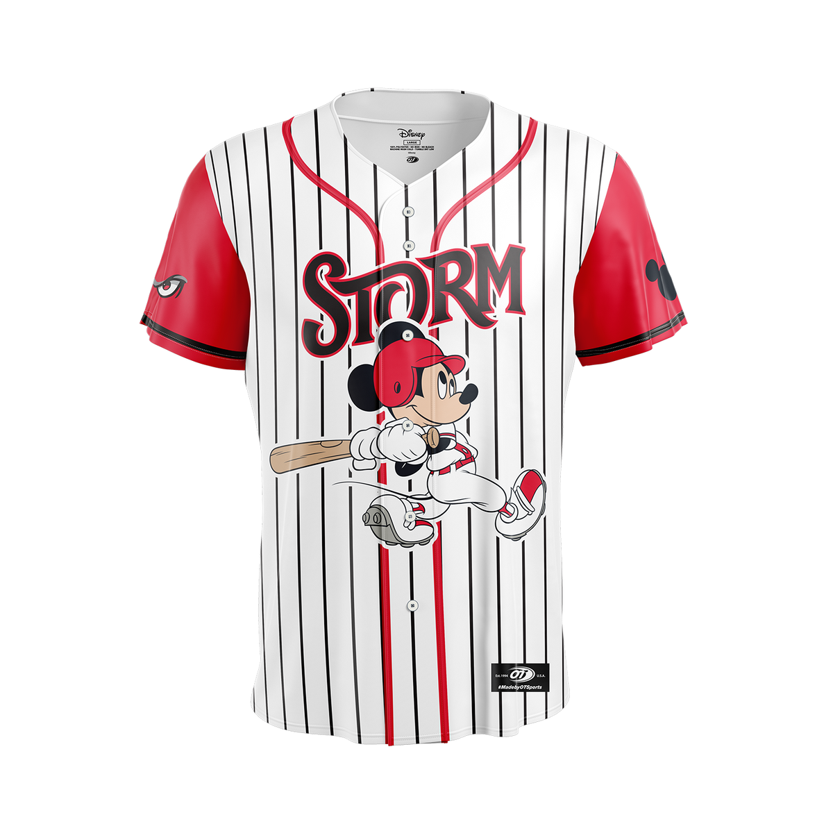 Lake Elsinore Storm Mickey Mouse Jersey