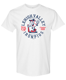 Lehigh Valley IronPigs All American Ball Mens Tee