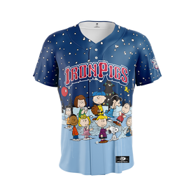 Lehigh Valley IronPigs Peanuts Gang Holiday Jersey