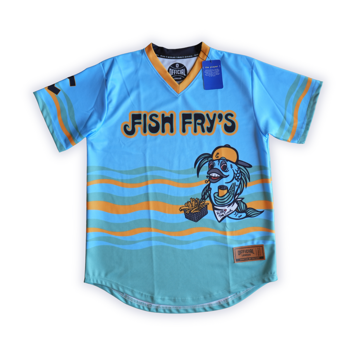 Official League x Lake County Fish Fry's Jersey