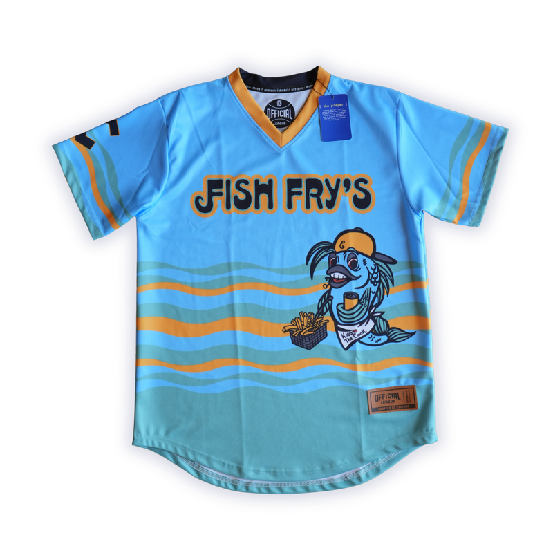 Official League x Lake County Fish Fry's Jersey