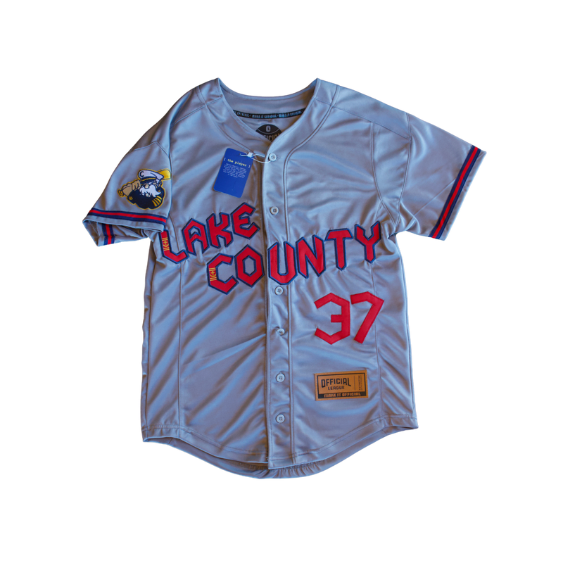 Official League x Lake County Captains Away Grey Jersey