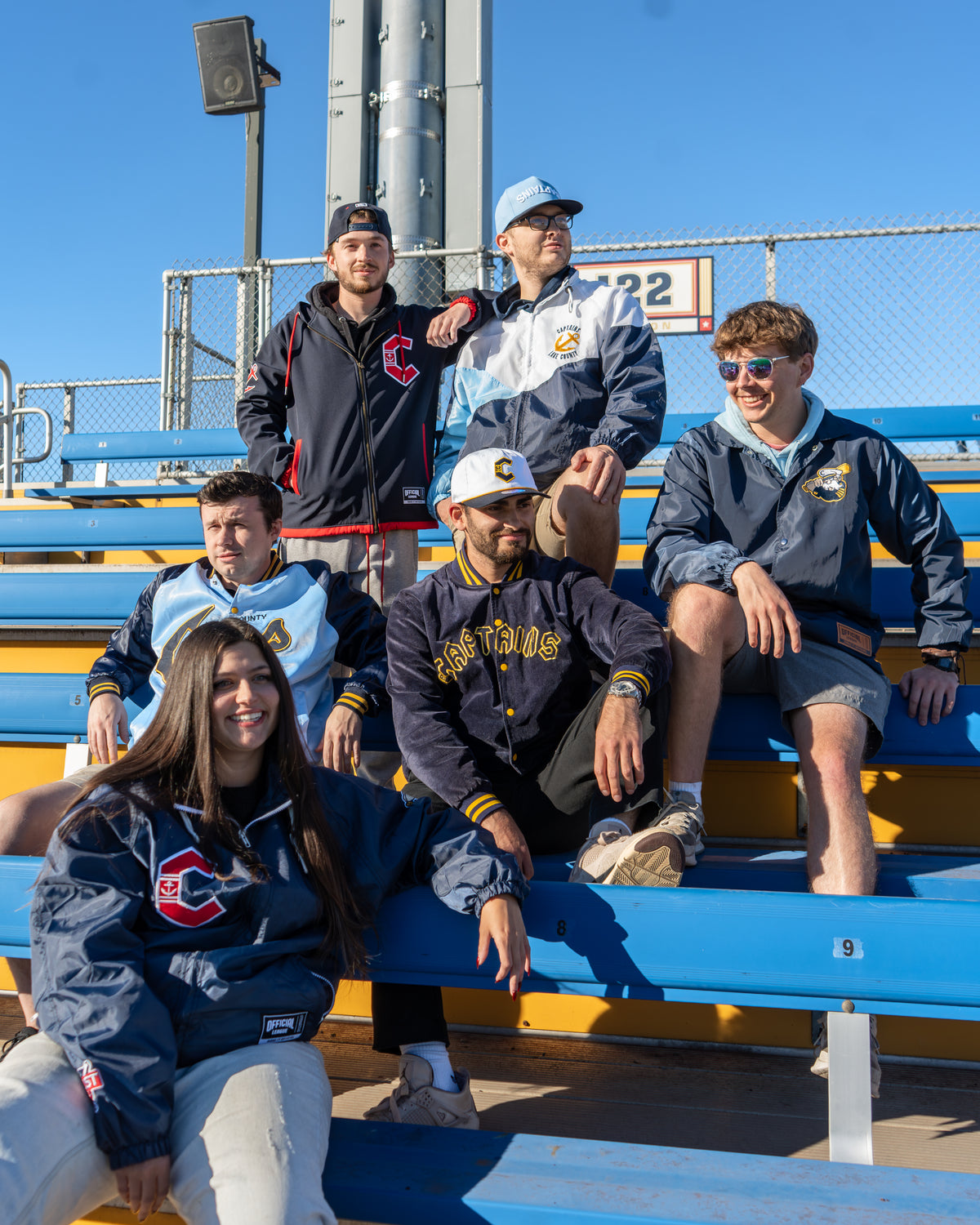 Official League x Lake County Captains OG Satin Jacket