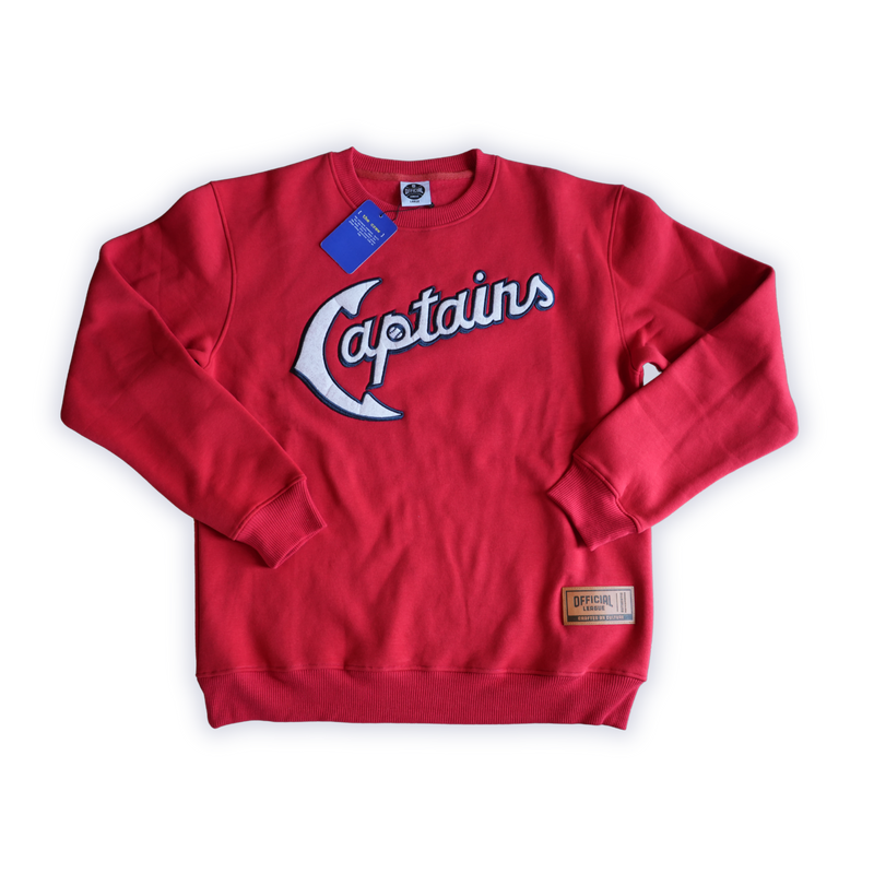 Official League x Lake County Captains - Full Script Red Crew