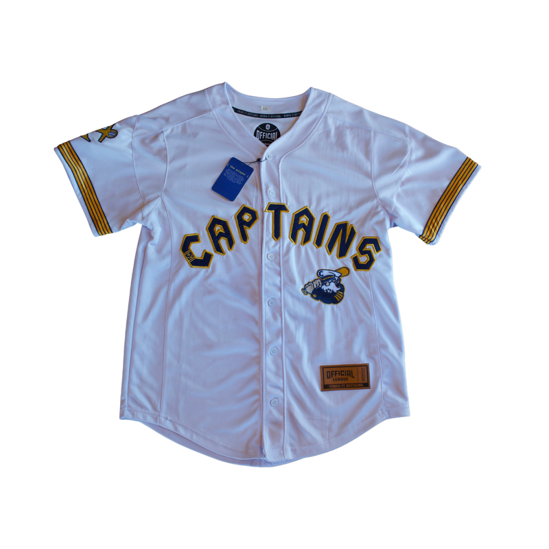 Official League x Lake County Captains Home White Jersey