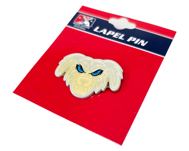 Lake Elsinore Storm Cadejos Lapel Pin - White