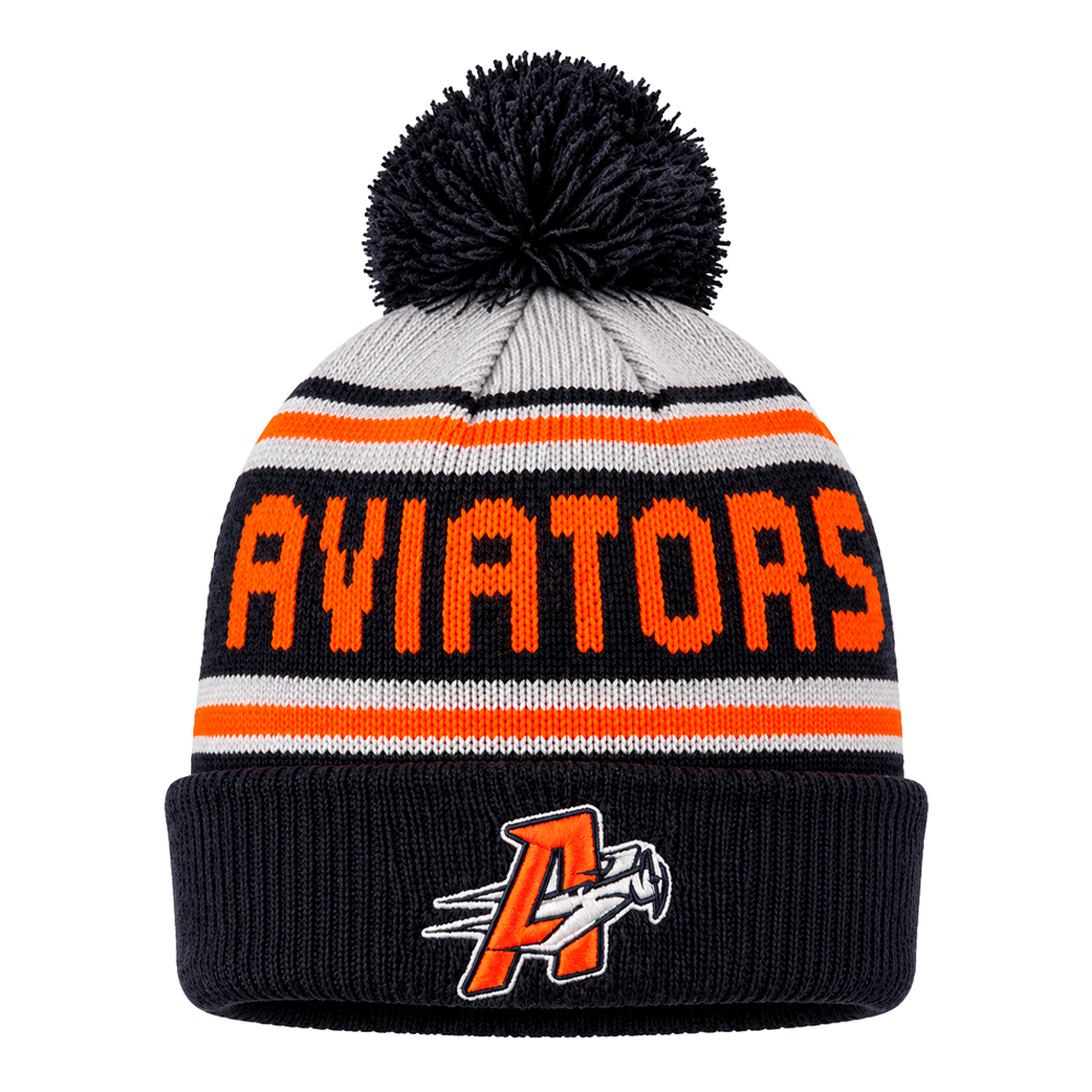 New Era ALT2 A-Racer Aviators Knit Pom Pom Beanie