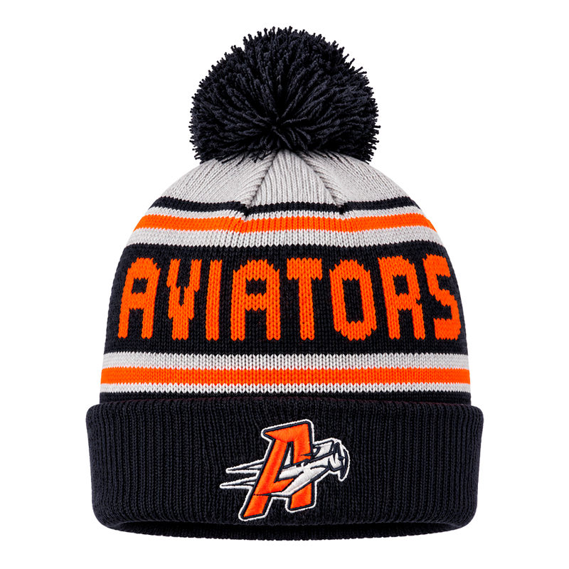 New Era ALT2 A-Racer Aviators Knit Pom Pom Beanie
