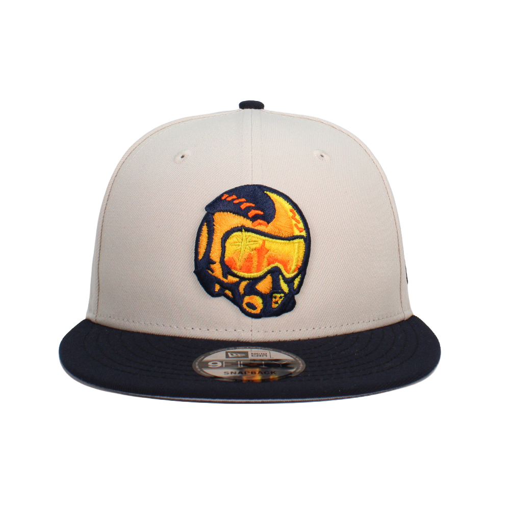 New Era Las Vegas Aviators Pilot Stone/Navy 9FIFTY Snapback Cap