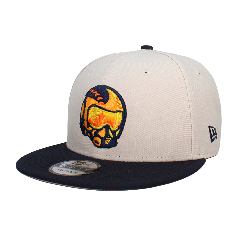 New Era Las Vegas Aviators Pilot Stone/Navy 9FIFTY Snapback Cap
