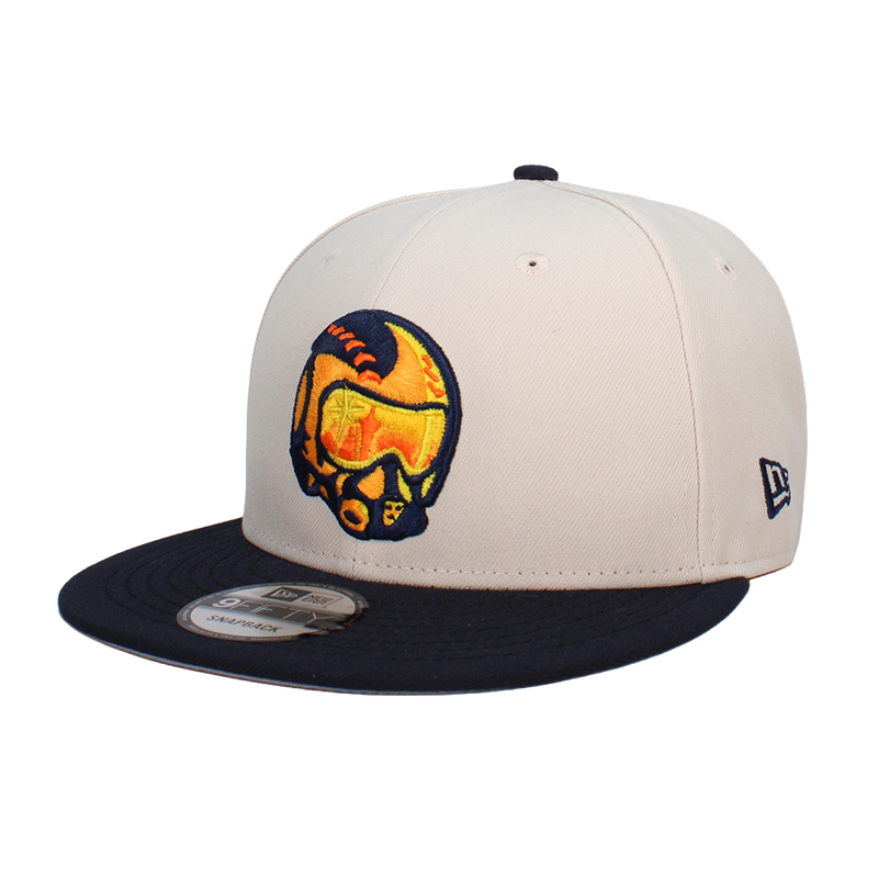 New Era Las Vegas Aviators Pilot Stone/Navy 9FIFTY Snapback Cap