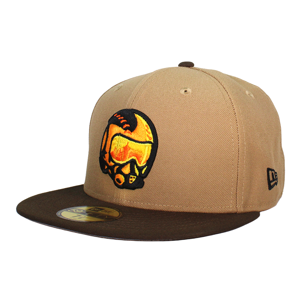 New Era ALT1 Pilot Khaki/Brown 59FIFTY Fitted Hat