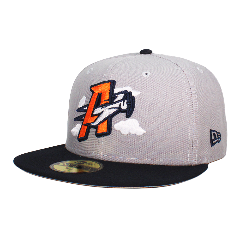 New Era ALT2 A-Racer Clouds Gray/Navy 59FIFTY Fitted Hat