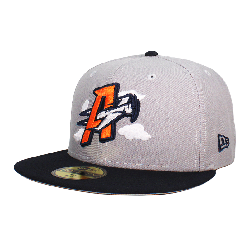 New Era ALT2 A-Racer Clouds Gray/Navy 59FIFTY Fitted Hat