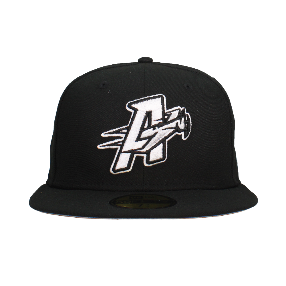New Era ALT2 A-Racer Black/Black/White 59FIFTY Fitted Hat