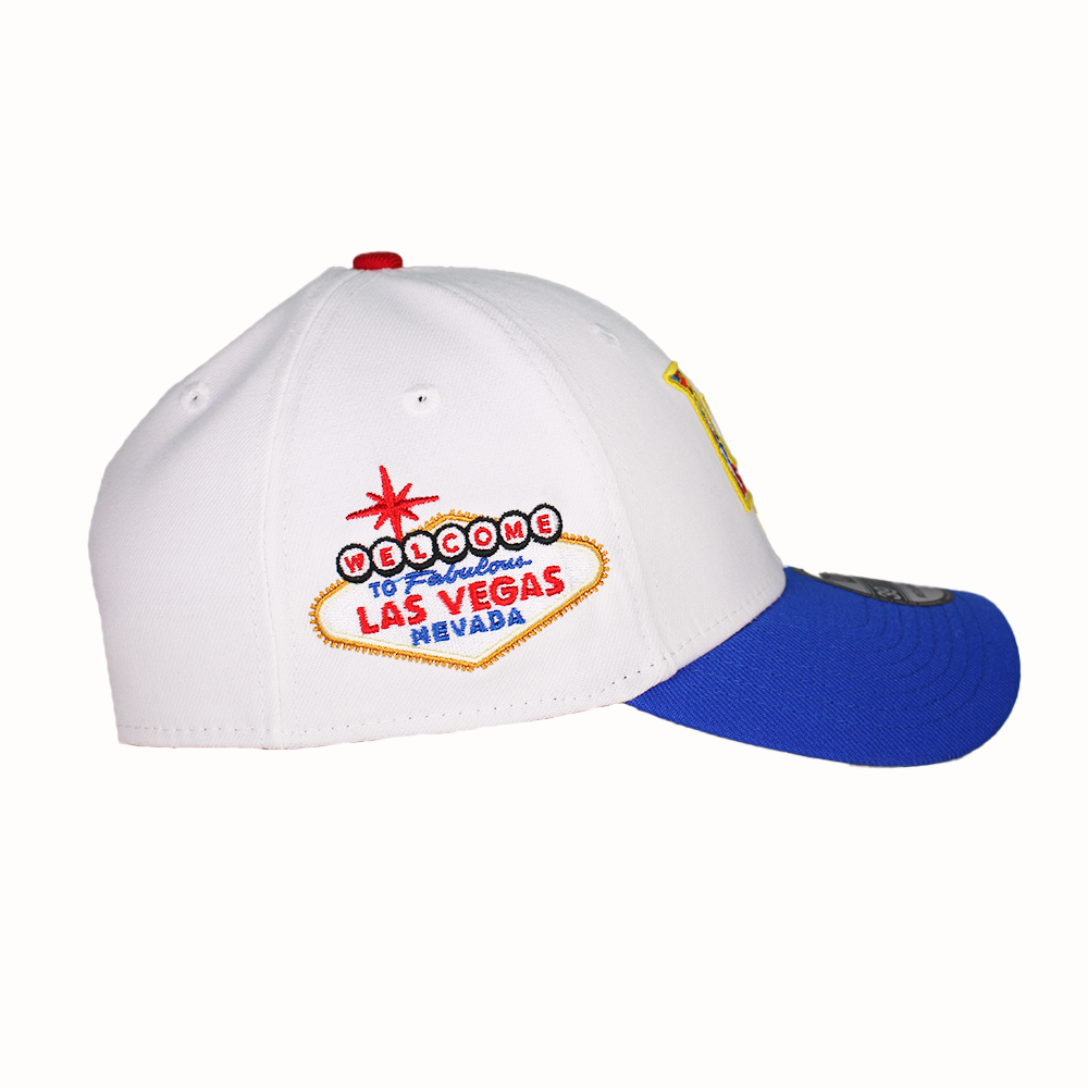 New Era Welcome Sign LV White/Blue 39THIRTY Stretch Fit Hat