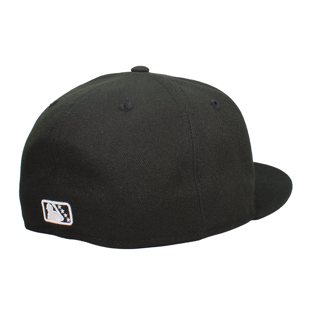 New Era LV Black/White Outline 59FIFTY Fitted Hat