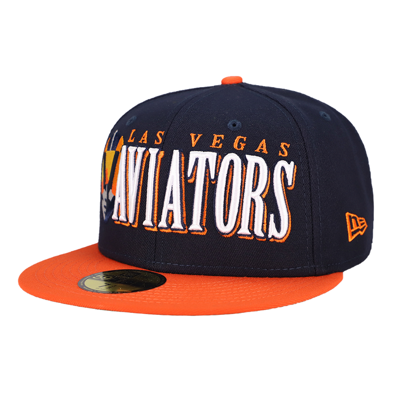 New Era LVA Jumbo Navy/Orange 59FIFTY Fitted Hat