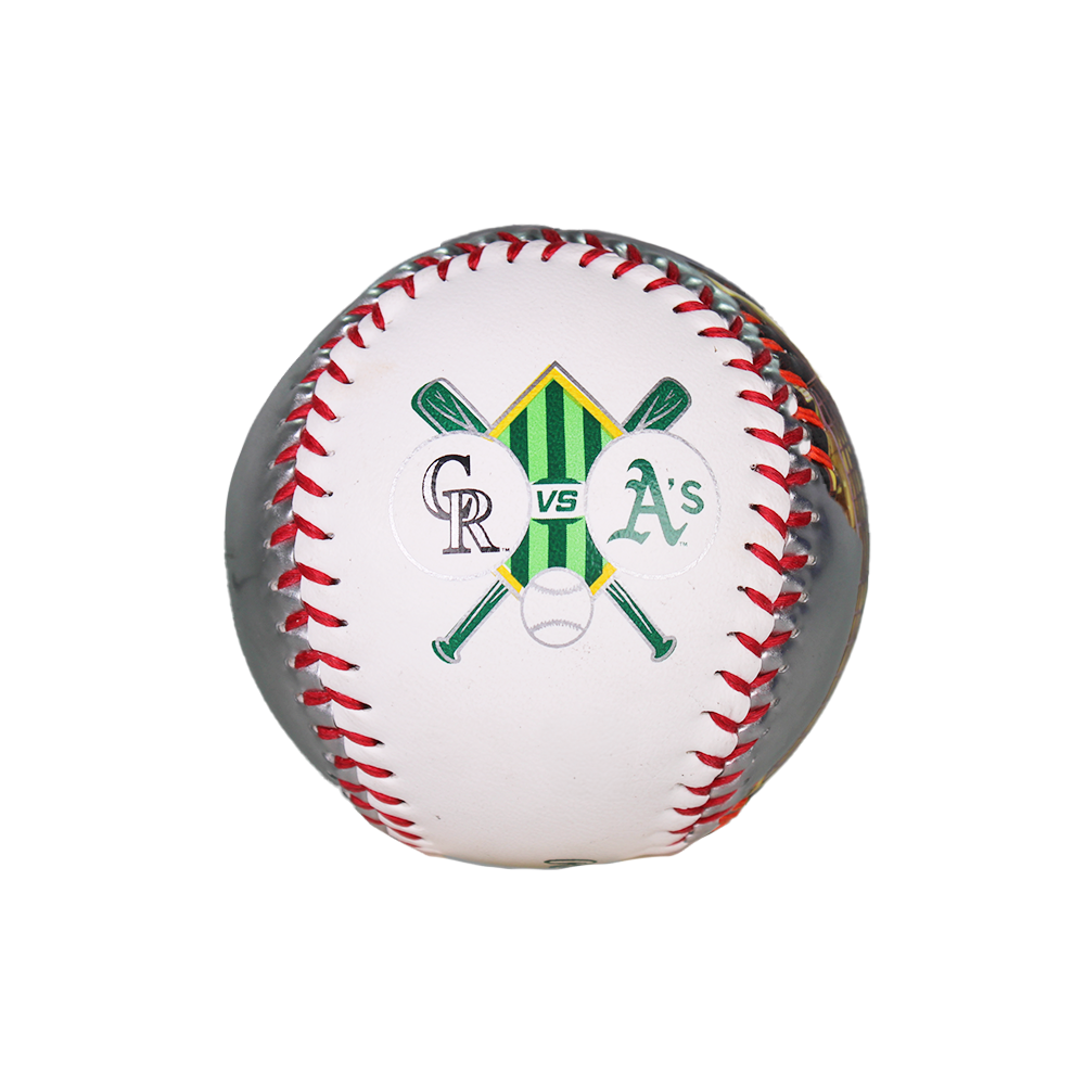 Rawlings Athletics x Rockies Matchup White/Silver Baseball