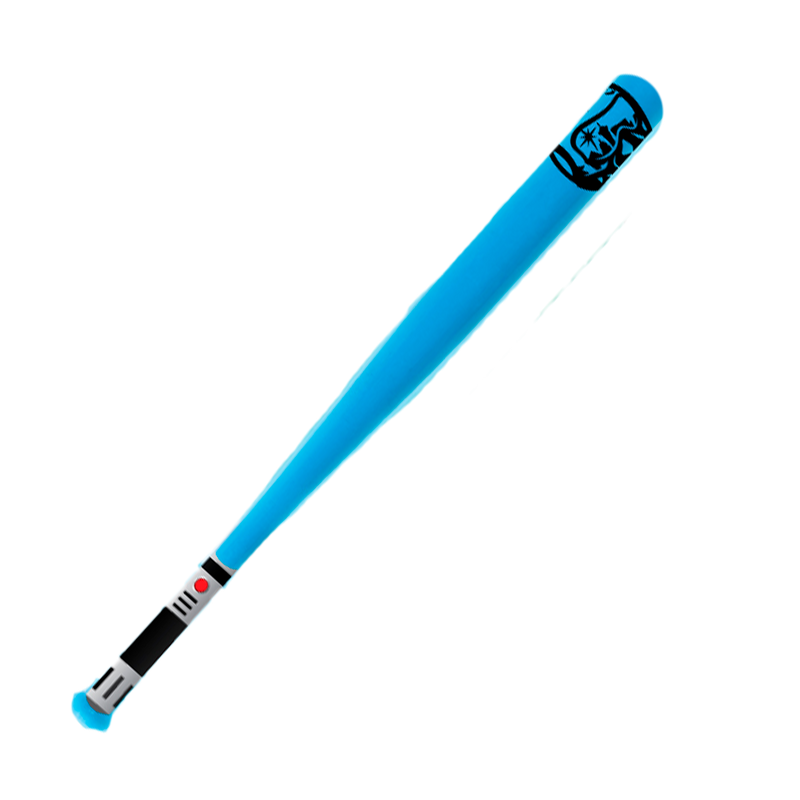Coopersburg Sports Las Vegas Aviators Pilot Lightsaber Glow 18" Mini Bat