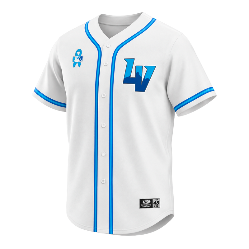 Men's OT Sports 2026 Father's Day LV White Replica Jersey