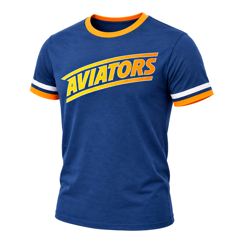 Men's Aviators Navy/Orange '47 Otis Ringer Tee