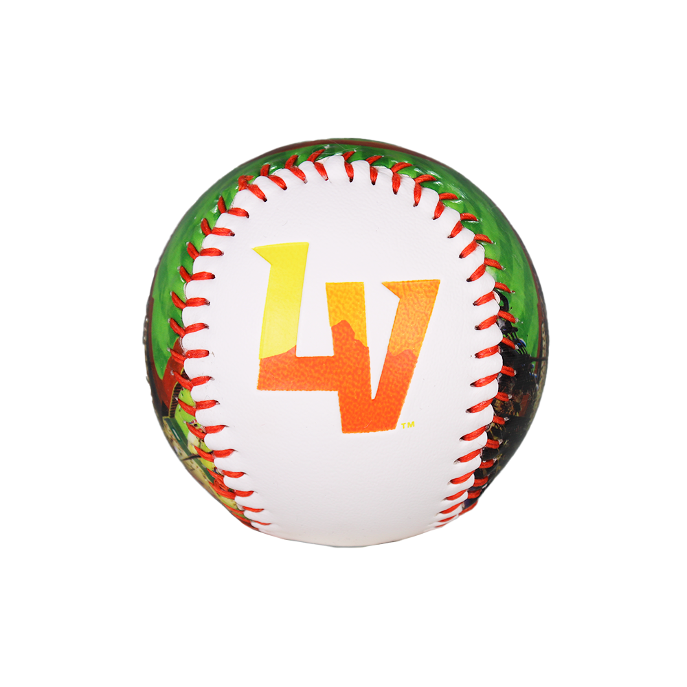 Rawlings Las Vegas Aviators LV Monogram/A-Racer Ballpark Inception Embossed Baseball